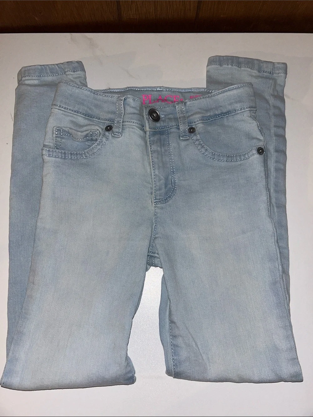 5/$20 The Children's Place | Light Wash Super Skinny Jeans